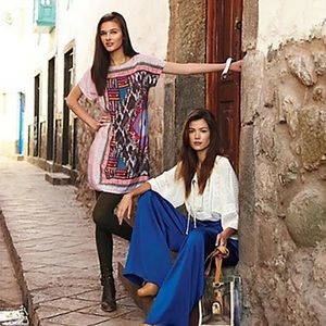 NWOT Anthropologie HEYHOE Askew Silk Dress